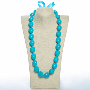 Collares de Moda al por Mayor de Nueces de Kukui Hawaianas Artificiales de Acrílico - Product Image 4