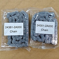 Pièces de moteur de machines Chaîne de distribution pour Getz/i30/i40/Matrix 1.5 1.7 CRDi D3EA D4FA F4FB 24351-2A000 24351-2A001 24361-2A000