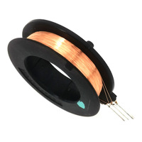 Chargeur sans fil Qi Cybermax avec bobine d'induction filaire, noyau d'air creux OEM, induction magnétique pour smartphone et montre connectée, personnalisable 2025