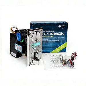 ตัวรับเหรียญอิเล็กทรอนิกส์สำหรับเครื่องเล่นเกมส์ รุ่น TW-130B พร้อมระบบเปรียบเทียบเหรียญ  อะไหล่เครื่องเล่นเกมส์  ตัวรับเงินสด - Product Image 2
