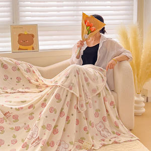 Couverture en velours flocon de neige transfrontalière hiver épais drap de lit doublé polaire bureau sieste loisirs <span class=keywords><strong>housse</strong></span> de <span class=keywords><strong>canapé</strong></span> petite couverture couverture - Product Image 4