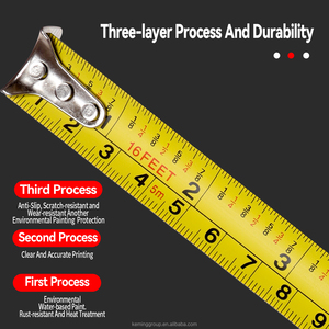 أداة احترافية قابلة للسحب متينة 3 متر 5 متر ، m ، 8 متر 10 متر من الفولاذ ، أداة يدوية ABS - Product Image 5