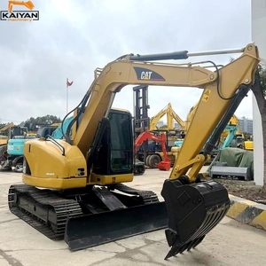 Excavatrice sur chenilles CAT 308D d'occasion, 8 tonnes, pelle hydraulique, machine de terrassement sur chenilles pour la construction - Product Image 6