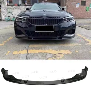 Carbon Fiber 3D Style Front stoßstangen lippe Für BMW 3er G20 G28 M Tech Front Lip Body Kit 2021