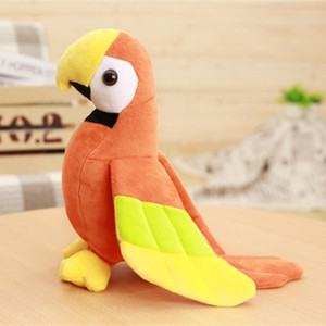 Đồ Chơi Sang Trọng Bán Buôn Giáng Sinh Nhồi Bông Dễ Thương Con Vẹt Đồ Chơi Sang Trọng Trẻ Em Dễ Thương Thú Nhồi Bông Chim Con Vẹt Búp Bê Sang Trọng Màu Xanh Lá Cây Con Vẹt - Product Image 4