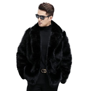 <span class=keywords><strong>Cappotto</strong></span> Invernale di Lusso da <span class=keywords><strong>Uomo</strong></span> con Calda Pelliccia Sintetica di <span class=keywords><strong>Visone</strong></span>, Elegante Soprabito Parka con Decorazione a Bottoni - Product Image 5