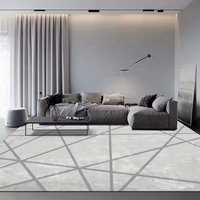 Décoration d'intérieur commerciale en gros Tapis en polyester 100% imprimé en polyester