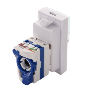 <span class=keywords><strong>Connecteur</strong></span> réseau <span class=keywords><strong>RJ45</strong></span> femelle Keystone Jack <span class=keywords><strong>Legrand</strong></span> Type Français CAT6A/CAT6 UTP 45x45/45*22.5 - Product Image 3