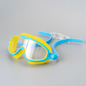 キッズワイドビジョンレンズスイムゴーグルpc安全防曇メガネ水泳 - Product Image 6