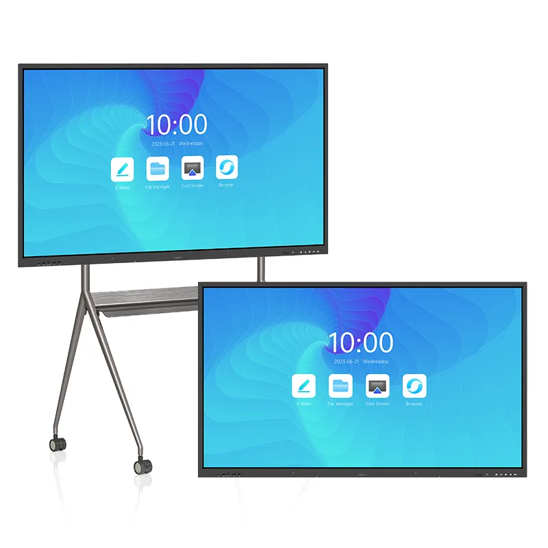 Gaokeview 65 Inch Infrarood Interactieve Digitale Bewegwijzering Whiteboard Software Touchscreen Monitor Smart Display