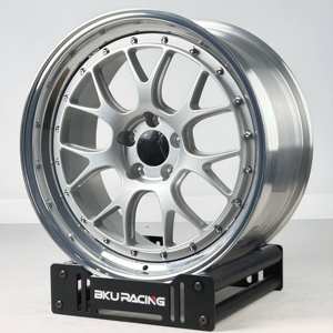 Juego de 2 Ruedas Bku 5x130 LM-<span class=keywords><strong>R</strong></span> de 18, 19 y 20 Pulgadas, Llantas de Aleación con Cara Plateada para <span class=keywords><strong>Porsche</strong></span> <span class=keywords><strong>911</strong></span> 991 992 997 964 Turbo 996 987 - Product Image 2