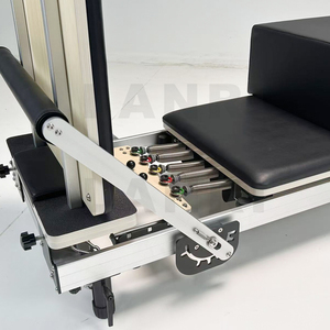 Machine de Pilates Reformer de haute qualité, portable, réglable et pliable, équipement durable pour l'entraînement corporel, idéale pour les studios de Pilates - Product Image 2