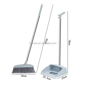 broom and dustpan set Plastic Cover Handle Wisp Dustpan Cheap Set brooms floor and cleaning sweeping brush