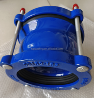 Raccord flexible universel en fonte ductile à bride pour tuyaux, modèle DN65-DN2000