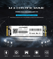 JUHOR 512 Go M.2 NVMe Gen3 SSD haute vitesse compact en métal interne pour ordinateurs portables et de bureau 3.0 Nvme SSD