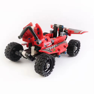 积木汽车玩具套装儿童益智教育DIY拼装车辆模型 - Product Image 3