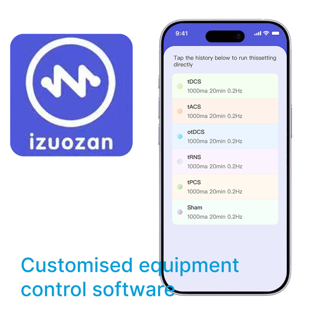 Droian 2mA Voltage-controlled Microcurrent Source Single-channel Customisable Soft Configuration TACS/tDCS/otDCS/tRNS/tPCS/Sham