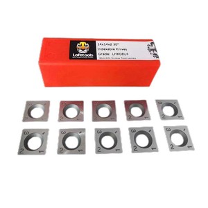 Utensile da taglio <span class=keywords><strong>per</strong></span> lavorazione del legno 14.3x14.3x2.5 inserto in carburo di tungsteno <span class=keywords><strong>per</strong></span> <span class=keywords><strong>fresa</strong></span> - Product Image 1