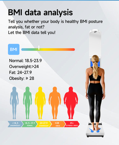 Báscula de Altura y Peso con Monedero, Pantalla Táctil de 10.1 Pulgadas con Impresora Térmica para Farmacia o Gimnasio - Product Image 3