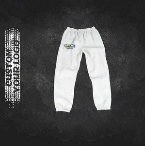 Poids lourd hommes coton Vintage surdimensionné doublé écologique respirant pantalons de survêtement Logo personnalisé blanc épais Joggers mi pantalon - Product Image 5