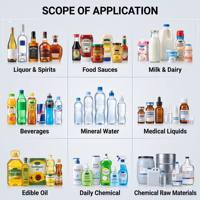 Remplisseuse automatique de liquides Zhongjie haute précision à 12 têtes avec pompe à engrenages magnétique 316L anti-mousse et levage servo pour eau et boissons