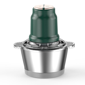 Electric Food Grinder 1L Capacity Multi Functional Meat And <b>Vegetable</b> <b>Chopper</b> With Stainless Steel Blades For Household Use - Product Image 3