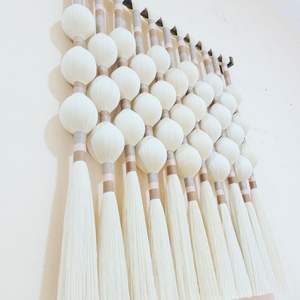 Esclusivo Design alla moda auto-creato leggero <span class=keywords><strong>tenda</strong></span> in <span class=keywords><strong>macramè</strong></span> per balcone fatto a mano eco-friendly <span class=keywords><strong>macramè</strong></span> per interni - Product Image 4