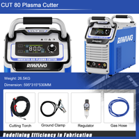 LGK 80 CUT80 Coupeur de plasma mobile et portable en acier inoxydable Coupeur de tuyaux en aluminium et en acier
