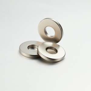 Imanes de neodimio de anillo magnético Ndfeb de alto rendimiento N35 N45 N48 N38 SHUHEH Material magnético alto recubierto de fábrica china - Product Image 1