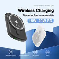 Banque d'alimentation sans fil magnétique 10000mAh Produit très vendu de premier rang Mini taille Chargeur de batterie portable pour téléphone