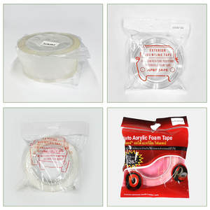 Cinta Adhesiva de Doble Cara Extra Grande para Fijación de Listas de Precios en Tiendas de Té con Leche, Cinta de Gel Nano Lavable, Removible y sin Rastro - Product Image 1