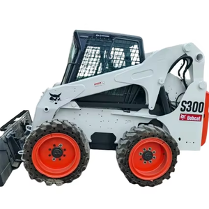 Minicargadora usada original Bobcat S300 con excelentes condiciones de trabajo, alta calidad, precio barato de fábrica a la venta - Product Image 1