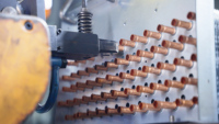 Com-Energy : Unité de condensation à spirale refroidie par air XECOM pour entrepôt frigorifique de conservation des légumes et centre de distribution