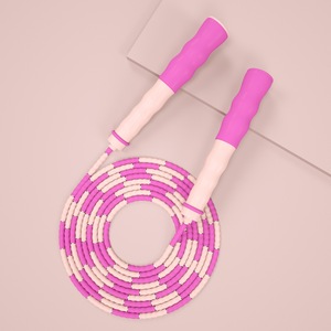 Gimnasio Ejercicio en casa <span class=keywords><strong>Cuerda</strong></span> de <span class=keywords><strong>saltar</strong></span> Segmento de PVC <span class=keywords><strong>Cuerda</strong></span> de plástico Cuentas <span class=keywords><strong>para</strong></span> niños <span class=keywords><strong>Cuerda</strong></span> de <span class=keywords><strong>saltar</strong></span> - Product Image 5