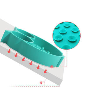 Quebra-cabeça anti-deslizamento para cachorros, tigela de alimentação lenta em formato de coruja, tigela interativa para animais de estimação - Product Image 5