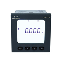 EASTSONG ES72Y-I 72x72mm Amperímetro Digital Monofásico de CA con Pantalla LCD, RS485 Modbus RTU, Clase 0.5, IP65, 6A Máx.