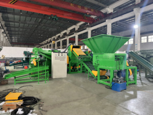 Tái chế sử dụng dây cáp phế liệu sợi quang dây băm nhỏ Máy tách hạt cho nhà máy tách dây cáp - Product Image 2