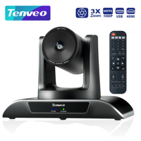 Caméra de visioconférence PTZ TEVO Professinal VHD Pro Series 3U 3x -1080P USB+HDMI pour différents systèmes de diffusion en direct
