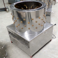 Plumeuse de poulet de machines de volaille de caille automatique commerciale de haute qualité 5-10