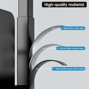 מתכת 2-שכבות למשוך את מתחת לכיור מארגן להחליק את מדף ארון עבור מטבח או חדר אמבטיה - Product Image 3