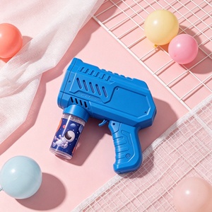 Maple Blue LED Light up Automatic Plastic <b>Bubble</b> Gun Handheld 14+ Years <b>Kids</b> Party Portable Blower Toy - Product Image 2