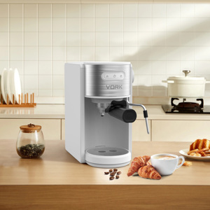 Cafetera Espresso Semiautomática Nova Capuchino, Eléctrica, de Acero Inoxidable, 1.3L, para Uso en Hoteles, 15 Bares de Presión, Programable - Product Image 5