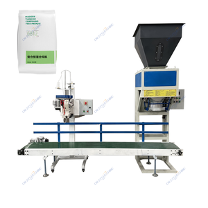 Machine de pesage et d'ensachage automatique, capacité de 5 kg à 50 kg, ligne de production et d'emballage de granulés de bois pour machines d'emballage - Product Image 3
