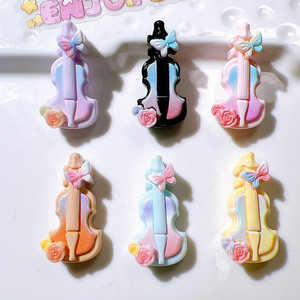 Accessoires en résine de violon simulé Violon-Caractéristiques Accessoires de bricolage en acrylique Matériaux faits à <span class=keywords><strong>la</strong></span> main - Product Image 3