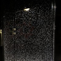 Veilleuse en plastique artisanale OEM, petite lampe de rue, effet de neige qui coule, son de secousse, cadeau pour petite amie, ami, tailles miniatures