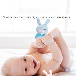La boule de préhension en silicone peut mordre le hochet de colle pour apaiser le bébé de 0 à 1 an jouets éducatifs pour bébés - Product Image 2