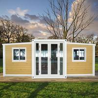 Maison conteneur mobile extensible de qualité garantie, villa modulaire préfabriquée, usage hôtelier, entrepôt, design moderne 1