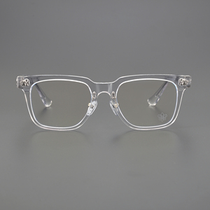 <span class=keywords><strong>Gafas</strong></span> de Acetato de Moda para Hombre y Mujer, Montura Rectangular Grande, Diseño Exquisito, Logotipo, Buena Calidad - Product Image 5