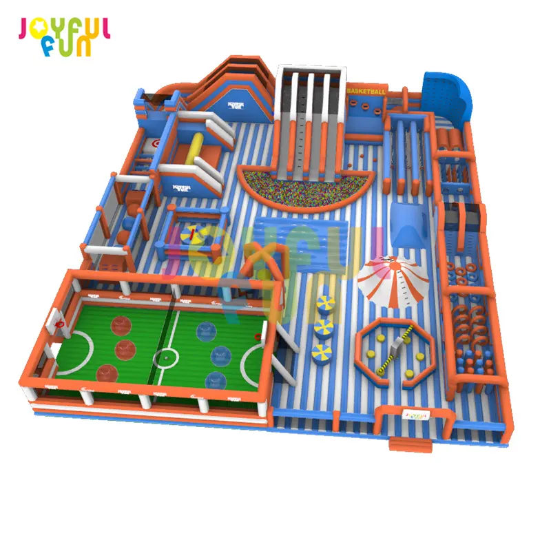 Parque de Atracciones inflable Joyful Fun para interiores