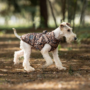 Roupas para Animais de Estimação Estilo Novo <span class=keywords><strong>2026</strong></span>, Jaqueta Clássica para Cães, Hoodie Fashion com Estampa de Leopardo - Product Image 4